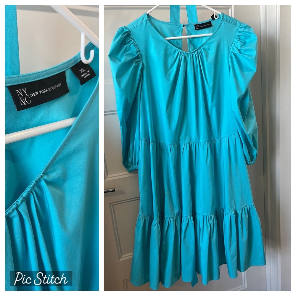 Turquoise Dress